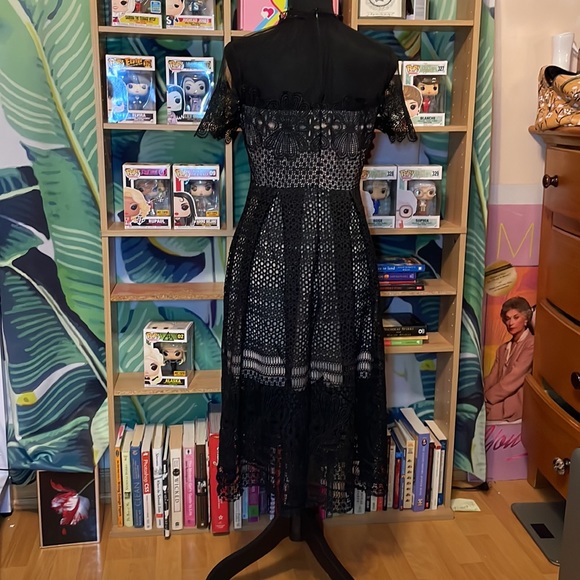 NWT - Romeo & Juliet Short Sleeve Lace Dress Sz M - Picture 3 of 10